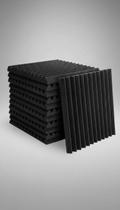 Kit 10 Espumas Acústicas 50x50cm Flat 20mm Anti-Chamas Kit 10 Espumas Acústicas 50x50cm Flat 20mm Anti-Chamas