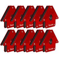Kit 10 Esquadros Magnético Para Solda 35kg - Galzer