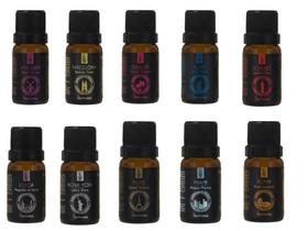 Kit 10 Essencias Linha Mundo - 10Ml - Via Aroma