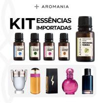 Kit 10 Essências Perfume Importado 10ml Concentrada Base Oleosa Masculina e Feminina