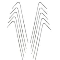 Kit 10 Estacas Ferro Barraca Camping Gazebo Guarda-sol 4.2MM - Save Shop Kit 10 Estacas Ferro Barraca Camping Gazebo Guarda-sol 4.2MM - Save Shop