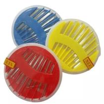 Kit 10 Estojos Redondo Agulha Manual - EP-16