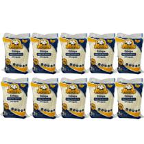 Kit 10 Estopas Polimento Resinorte 100% Algodão 4.000g 19270