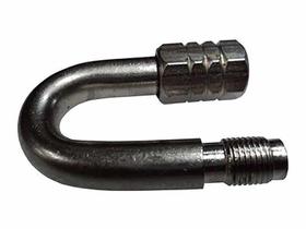 Kit 10 Extensao Valvula Rodoar U Simples com Vedacao Kit 10 Extensao Valvula Rodoar U Simples com Vedacao