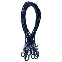 Kit 10 Extensor Elástico Caminhão Corda Lona Fixador Borrachinha de Lona 35 Cm