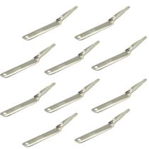 Kit 10 Extratores de Grampos Espátula Zincado - Cavia