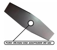 Kit 10 Facas Lamina Roçadeira 2 Pontas 300Mm Furo 1Pol Kit 10 Facas Lamina Roçadeira 2 Pontas 300Mm Furo 1Pol