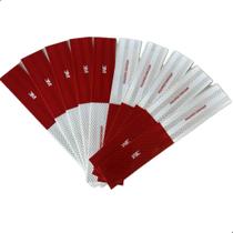 Kit 10 Faixa Refletiva 3m Lateral Caminhão Carreta Trailer