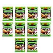 Kit 10 Farofa de Mandioca Temperada Costelinha e Limão 250g Kit 10 Farofa de Mandioca Temperada Costelinha e Limão 250g