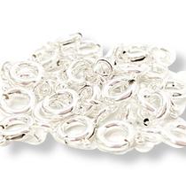 Kit 10 fecho Boia Prata 925 Montagem Pulseira Colar