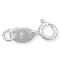 Kit 10 Fecho Boia Timbre Placa Argola Grande Prata 925