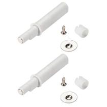 Kit 10 Fechos Toque P/ Armários Embutir Tip-on Branco