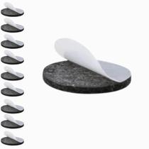 Kit 10 Feltro Adesivo Protetor Para Sofá Cadeira Mesa Moveis Anti-risco Para Piso Cinza 30mm Redondo Kit 10 Feltro Adesivo Protetor Para Sofá Cadeira Mesa Moveis Anti-risco Para Piso Cinza 30mm Redondo