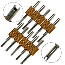 Kit 10 Ferramentas Saca Válvula Schrader Ar Cond Automotivo Kit 10 Ferramentas Saca Válvula Schrader Ar Cond Automotivo