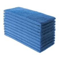 Kit 10 Fibra Azul para Limpeza Delicada Limpa Vidro Espelho Vidraças Sacada Não Risca Kit 10 Fibra Azul para Limpeza Delicada Limpa Vidro Espelho Vidraças Sacada Não Risca