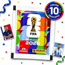 Kit 10 figurinhas copa do mundo original com nota fical 70 unidades
