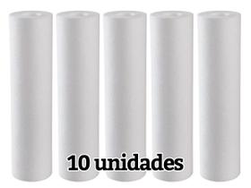 Kit 10 Filtro Refil Cartucho Polipropileno Liso 10 1 Micra