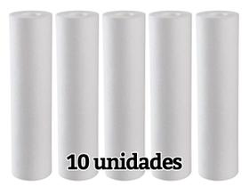 Kit 10 Filtro Refil Cartucho Polipropileno Liso 10 5 Micras Kit 10 Filtro Refil Cartucho Polipropileno Liso 10 5 Micras