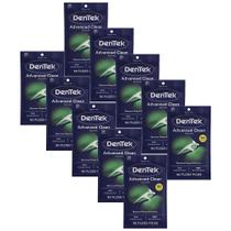 Kit 10 Fio Dental DenTek Floss Picks Triple Clean Advanced com 90 unidades Kit 10 Fio Dental DenTek Floss Picks Triple Clean Advanced com 90 unidades
