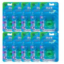 Kit 10 Fio Dental Oral-b Satin Tape 25m