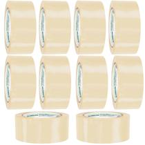 Kit 10 Fita Adesiva Larga Transparente p/ Embalagem 48mmx40m Kit 10 Fita Adesiva Larga Transparente p/ Embalagem 48mmx40m