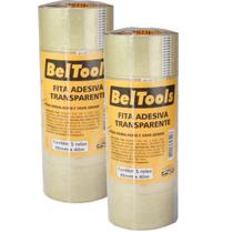Kit 10 Fita Adesiva Transparente 48mm x 40 Metros Beltools Kit 10 Fita Adesiva Transparente 48mm x 40 Metros Beltools