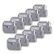 Kit 10 Fita Compativel Mk231 M-k231s 12mm P/ Brother