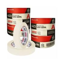 Kit 10 Fita Crepe USO Geral Adere 24MM X 50M