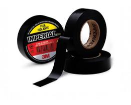 Kit 10 Fita Isolante Antichama Imperial Preta 18mmx10m 3m Kit 10 Fita Isolante Antichama Imperial Preta 18mmx10m 3m