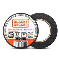 Kit 10 Fita Isolante PVC Preta 5 Metros 18mm Classe C 0.13mm Kit 10 Fita Isolante PVC Preta 5 Metros 18mm Classe C 0.13mm
