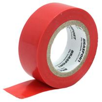Kit 10 fita isolante vermelha 10 metros x 19mm Kit 10 fita isolante vermelha 10 metros x 19mm