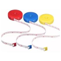 Kit 10 Fita Métrica Trena 1,5m Redonda Costureira Arquiteto