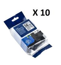 Kit 10 Fitas Compatível Brother Tze-261 Branca 36Mm Kit 10 Fitas Compatível Brother Tze-261 Branca 36Mm