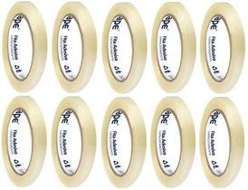 Kit 10 Fitas de Embalagem Alltape 12mm x 40m Transparente SK200