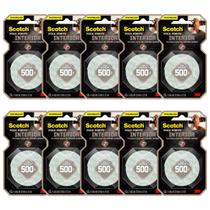 Kit 10 Fitas Dupla Face Fixa Forte Espuma 3m 12mm X 1.5m Kit 10 Fitas Dupla Face Fixa Forte Espuma 3m 12mm X 1.5m