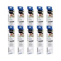 Kit 10 fitas epson para matricial lx350 lx300 lx300ii s015631 Kit 10 fitas epson para matricial lx350 lx300 lx300ii s015631