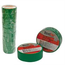 Kit 10 Fitas Isolante Amarelo 18mm X 5m Antichama Bestfer Kit 10 Fitas Isolante Amarelo 18mm X 5m Antichama Bestfer