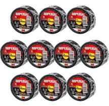 Kit 10 Fitas Isolante Imperial 18mm x 5m Preta 3M