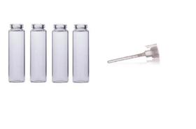 Kit 10 Flaconetes 1Ml Vidro Para Amostras De Perfume Frasco - Lynx Produções Artistica