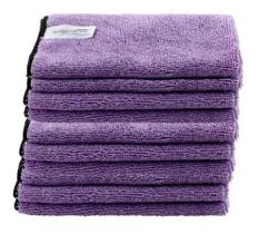 Kit 10 Flanelas Roxas Microfibra 40 X 60 Purple Autoamerica