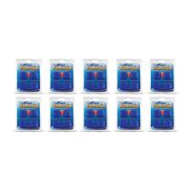 Kit 10 Floc Gel 4 Cubos Hidroazul 90g
