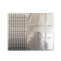 KIT 10 Folhas Plástica P/ Pasta Fichário Álbum Card Pokemon KIT 10 Folhas Plástica P/ Pasta Fichário Álbum Card Pokemon