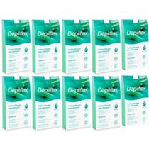 Kit 10 Folhas Prontas Corporais Depilação Cera Depilflax Aloe Vera 200UN