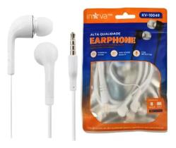 kit 10 Fone De Ouvido com Microfone Inova P2 cores variadas