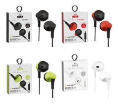 Kit 10 Fone De Ouvido Earbuds Com Fio E Microfone Qualidade