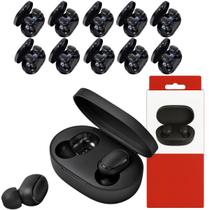 Kit 10 Fone de Ouvido sem Fios A6S Blouteooth TWS Microfone