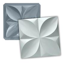 Kit 10 Formas De Gesso 3D Abs 1Mm Decoração Para Parede Luxo