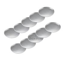 Kit 10 Formas De Pizza N 40 cm Alumínio Profissional
