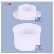 Kit 10 Formas Queijo Minas Padrão Cobocó Cp-800g Com Prensador Baixo Kit 10 Formas Queijo Minas Padrão Cobocó Cp-800g Com Prensador Baixo