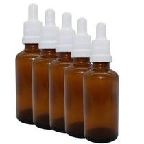 Kit 10 Frasco Gotejador Conta Gotas Vidro Âmbar 50ml Com Tampa Lacre Kit 10 Frasco Gotejador Conta Gotas Vidro Âmbar 50ml Com Tampa Lacre
